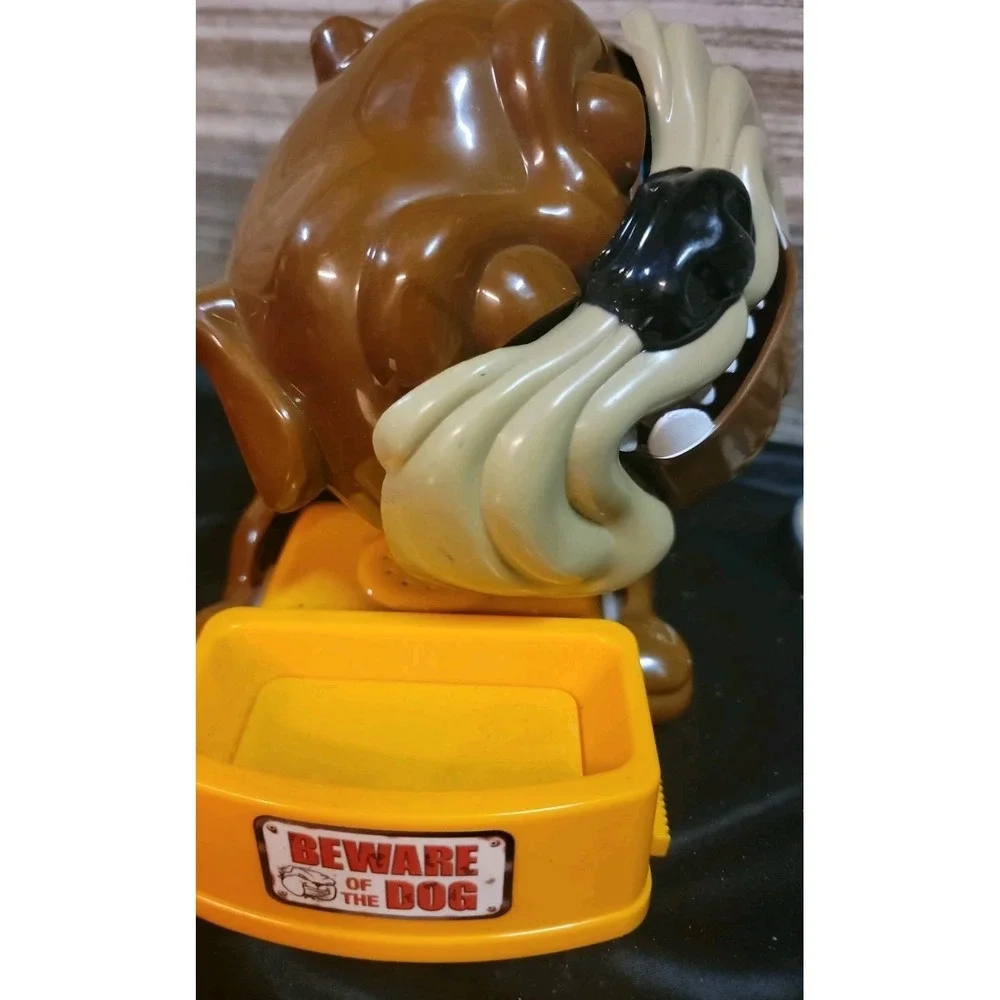 Beware of the Dog Electronic Game Dog & Bowl Replacement Tested Working